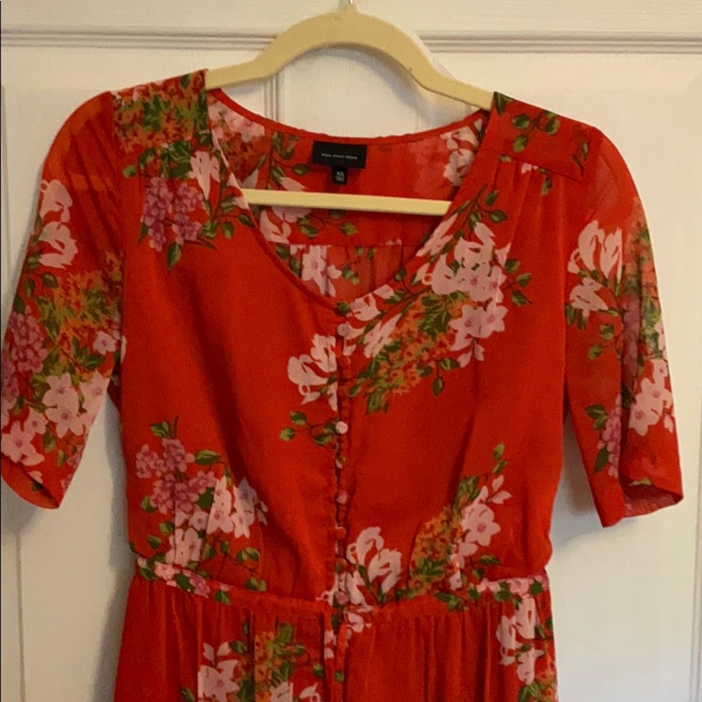 SOLD Whowhatwear floral dress NWOT